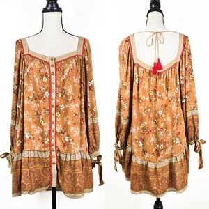 NWT Tulle and Batiste Annie Swing Dress Terracotta